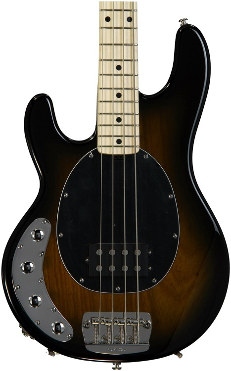 Ernie Ball Music Man StingRay 4, Left-Handed - Tobacco Burst | Sweetwater