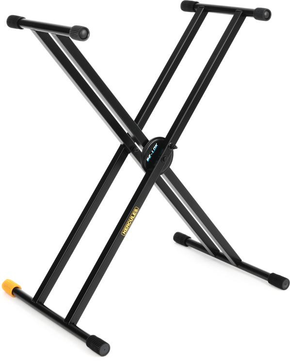 Hercules Stands KS120B EZLOK Double X Keyboard Stand Sweetwater