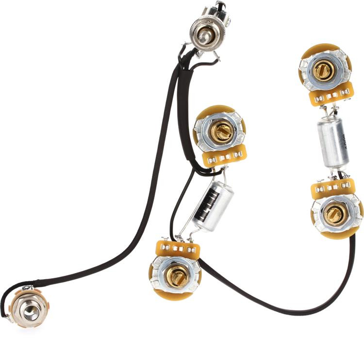 Mojo Tone Pre-Wired ES-335 Guitar Wiring Harness | Sweetwater