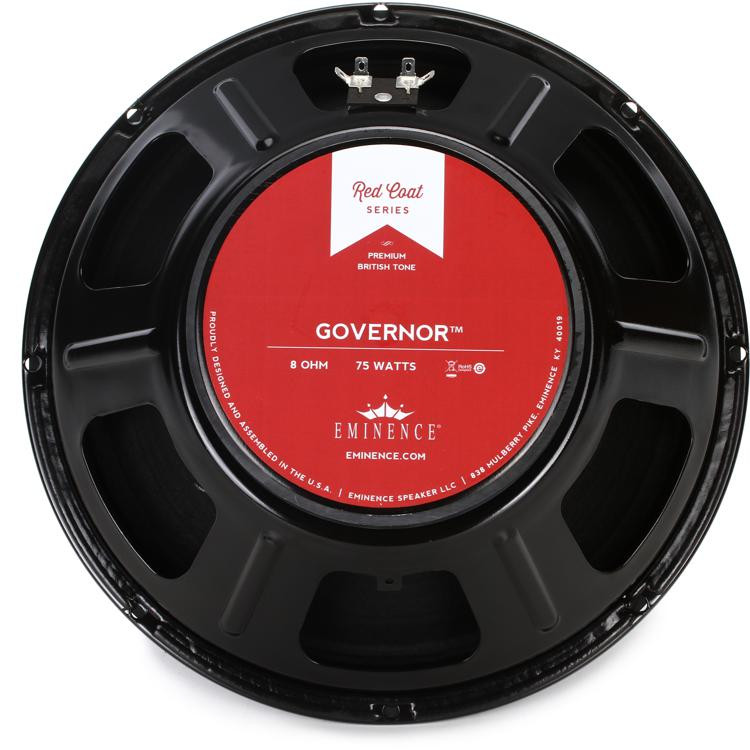 Eminence The Governor Redcoat Series 12 inch 75watt Replacement Guitar