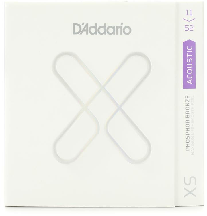 D\'Addario XSAPB1152磷青铜涂层原声吉他弦- .011-.052自定义灯光图像1