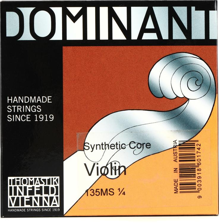ThomastikInfeld 135MS Dominant Violin String Set 1/4size with Wound