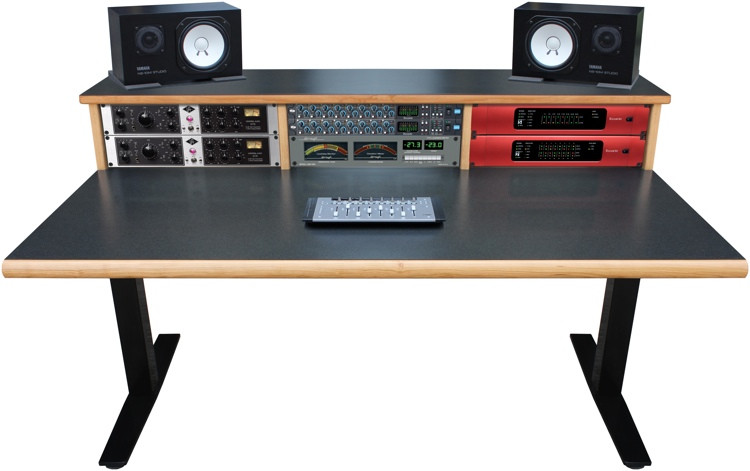 Sound Construction SCS Elevation Workstation 4x3 Studio Desk - Cherry ...