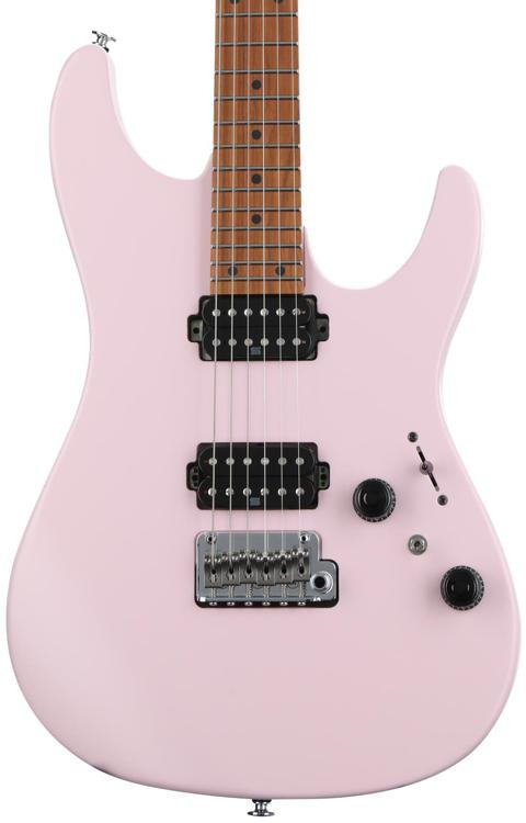 Ibanez Prestige AZ2402 Electric Guitar - Pink Flat | Sweetwater