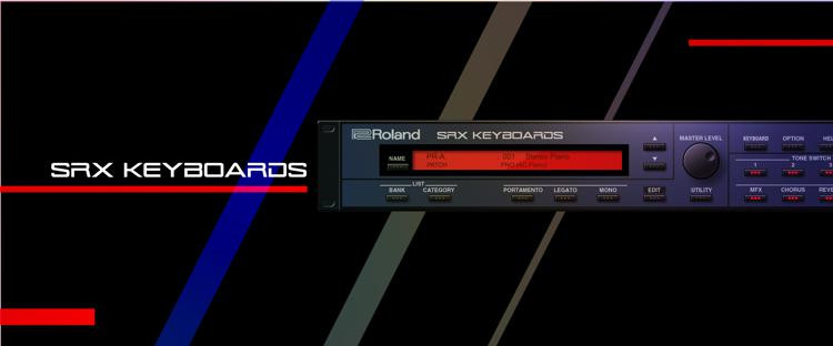 Roland SRX键盘合成器软件图片