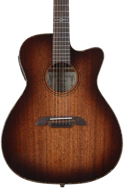 Alvarez MFA66CESHB Masterworks A66 Folk Acousticelectric Guitar