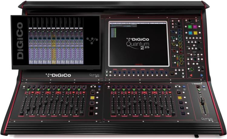 DiGiCo Quantum 225 Digital Mixing Console With X-Waves-Q2 Card | Sweetwater