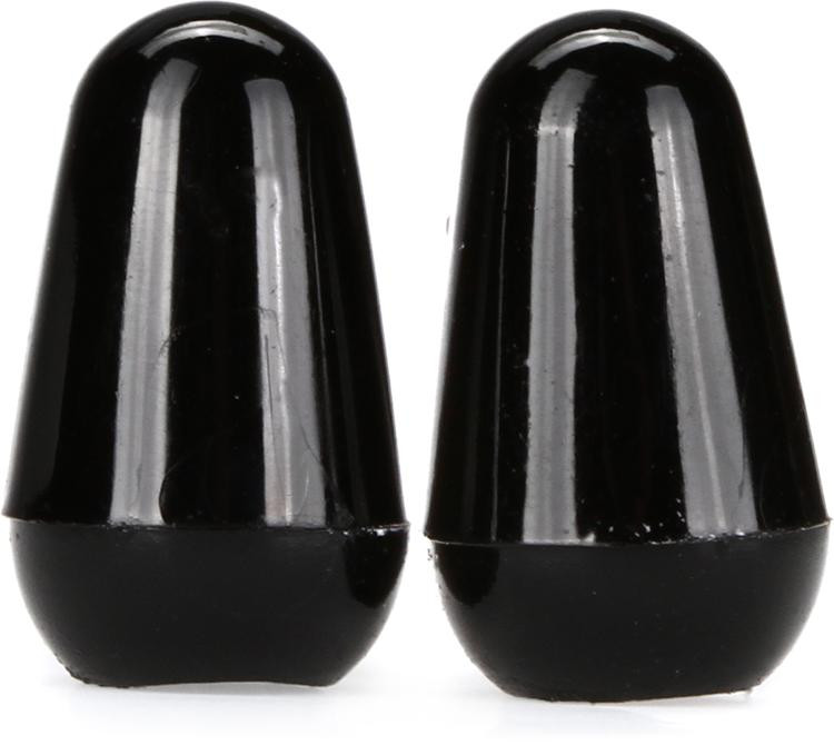 Fender Stratocaster Switch Tips - Black | Sweetwater