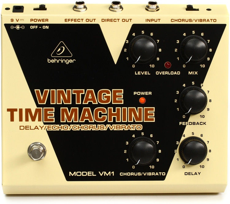Behringer Vintage Time Machine VM1 Delay Pedal Sweetwater