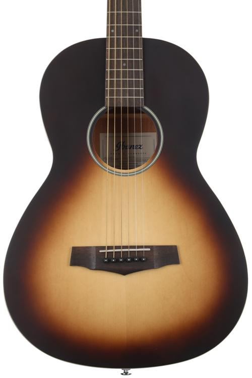 Ibanez Pn19 Acoustic Guitar - Open Pore Natural Brown Burst 