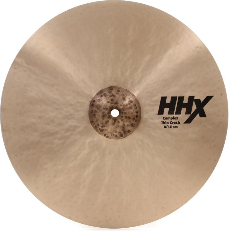 Sabian 16 inch HHX Complex Thin Crash Cymbal Sweetwater