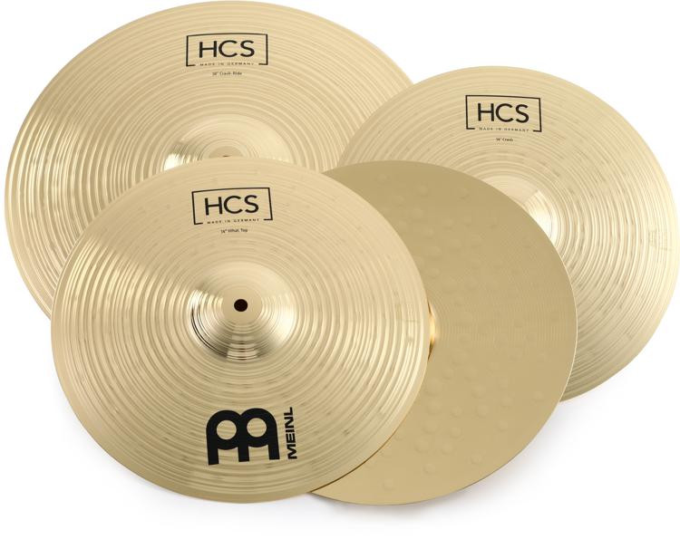 Meinl Cymbals HCS Basic Cymbal Set 3piece Sweetwater