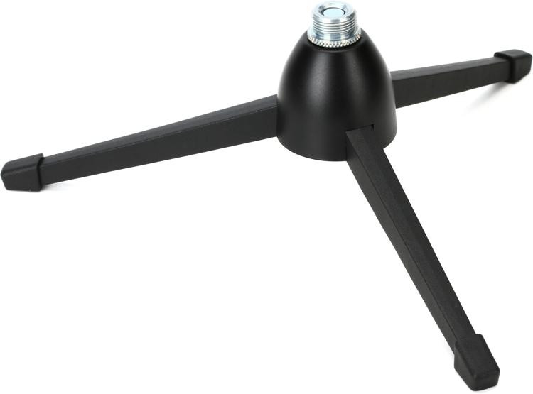 K&M 23105 Table Mic Stand Black Sweetwater