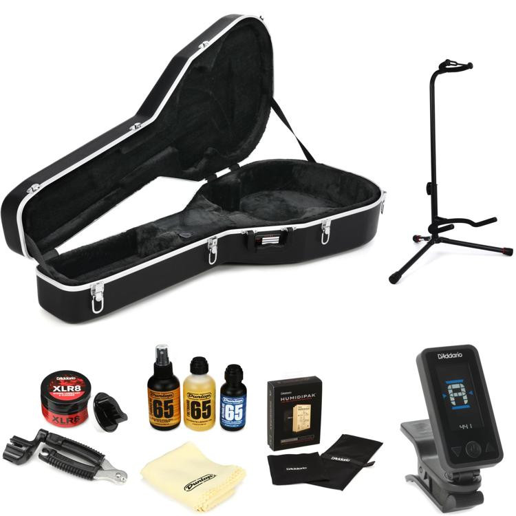 Gator Deluxe ABS Molded Case Essential Care Bundle - Jumbo Acoustic ...