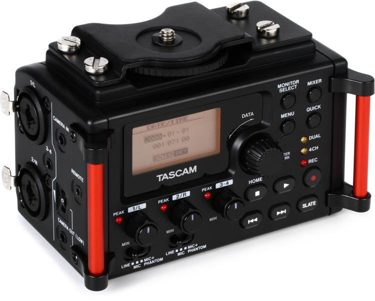 TASCAM DR60DmkII 4track Portable Recorder for DSLR Video Production