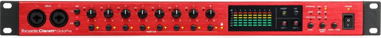 Focusrite Clarett+ OctoPre 8通道ADAT前置放大器图像1