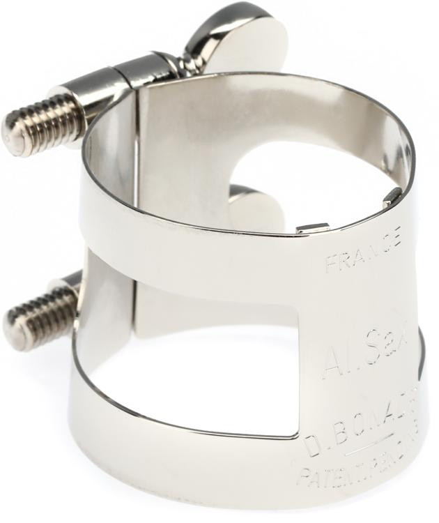 Bonade 2254U Inverted Alto Saxophone Ligature Nickel Sweetwater