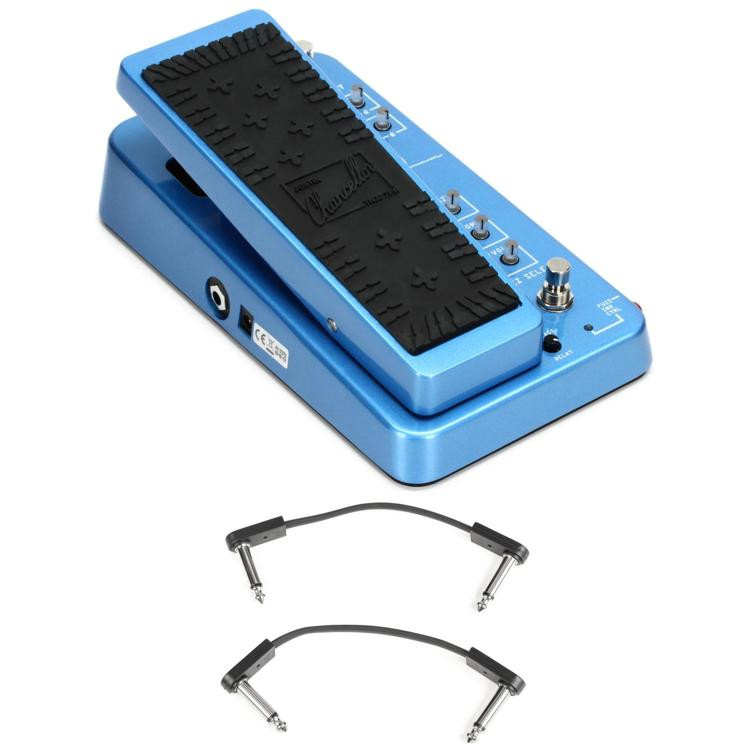 Dunlop JCT95 Justin Chancellor Cry Baby Wah Pedal with 3 Patch Cables