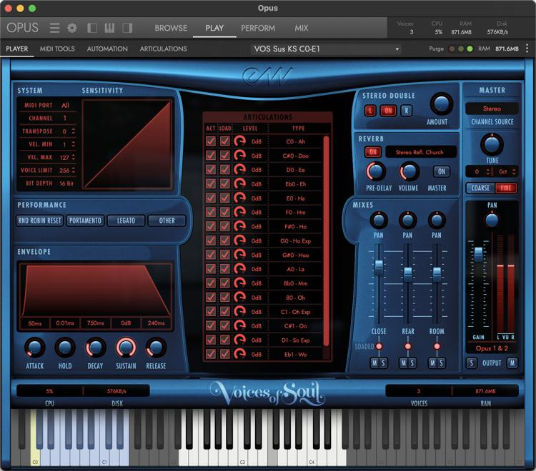 EastWest Voices of Soul Vocal Instrument Plugin Sweetwater