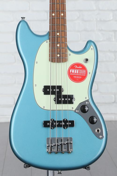 Fender Special Edition Mustang PJ Bass - Tidepool with Pau Ferro 