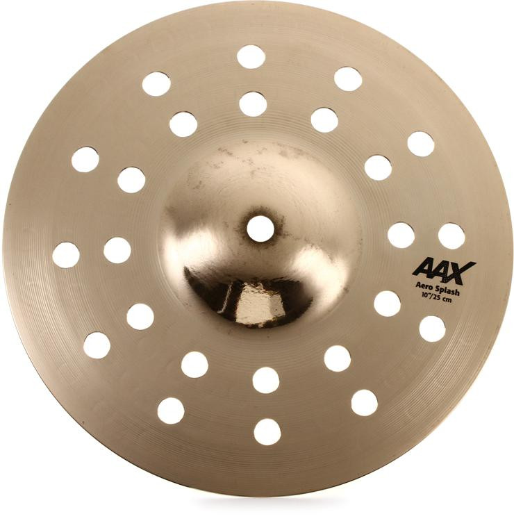 Sabian 10 inch AAX Aero Splash Cymbal Brilliant Finish Sweetwater