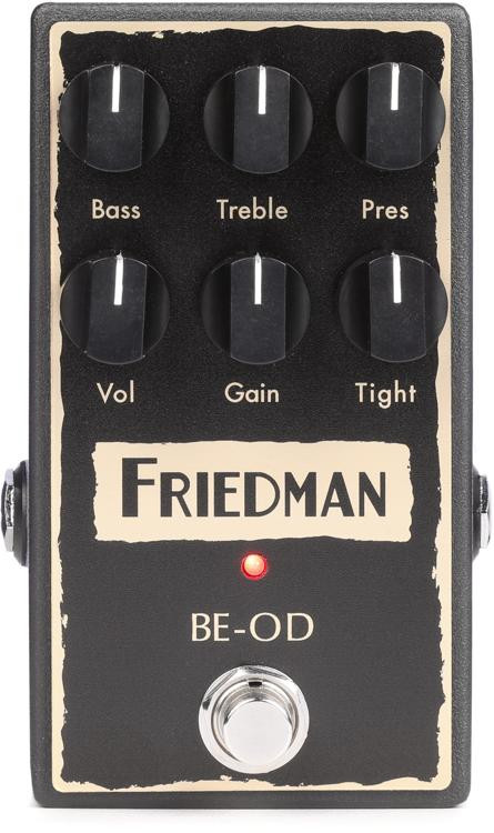 Friedman BE-OD Overdrive Pedal | Sweetwater