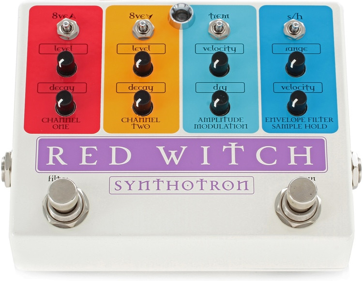 Red Witch Synthotron Analog Synth Pedal Sweetwater