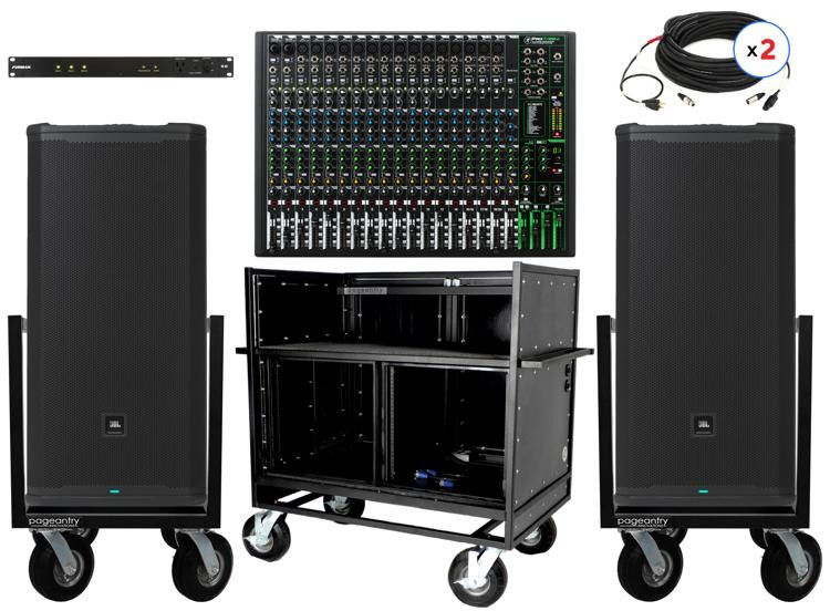 JBL Complete Marching Band Field PA System Sweetwater