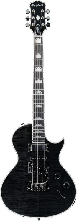 Epiphone Nighthawk Custom Reissue - Trans Black | Sweetwater