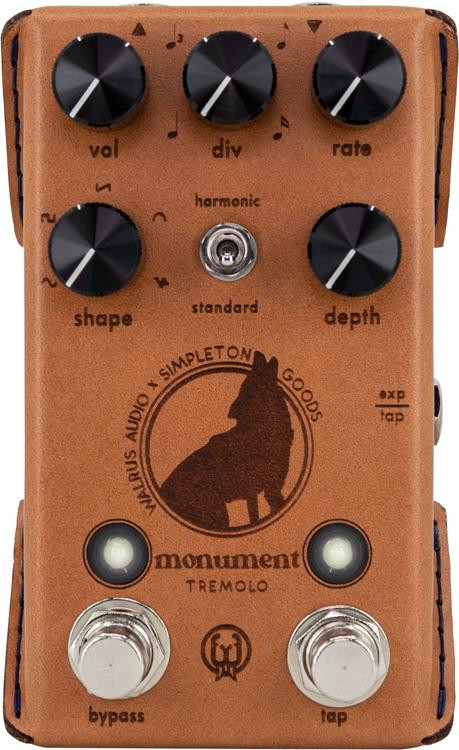 Walrus Audio Monument Harmonic Tap Tremolo Pedal V2 - Craftsman Series