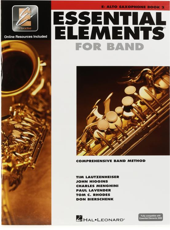 Hal Leonard Essential Elements for Band Eb Alto Saxophone Book 2 with