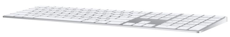 apple magic keyboard with numeric keypad silver