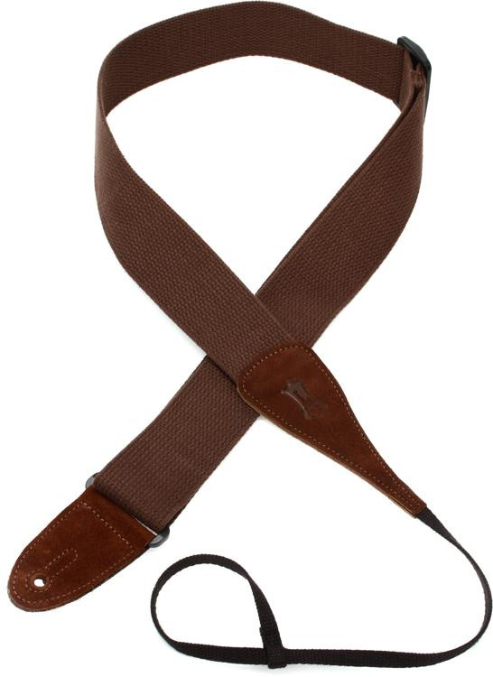 Levy's MC8A Cotton Acoustic Strap - Brown | Sweetwater