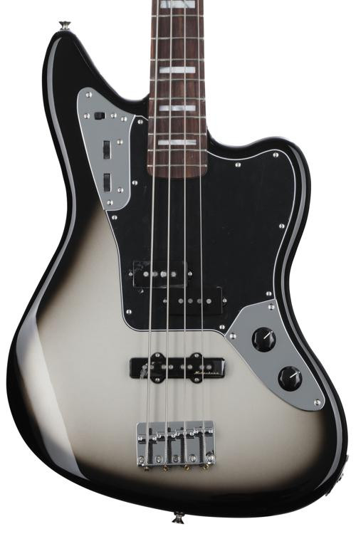 Fender Troy Sanders Jaguar Bass - Silverburst | Sweetwater