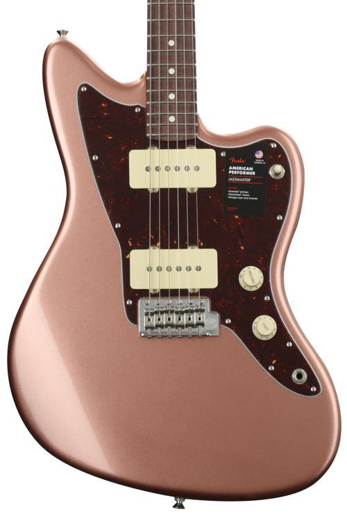 Fender American Performer Jazzmaster Penny with Rosewood Fingerboard Sweetwater