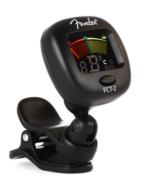 Fender FCT2 Chromatic Clip On Headstock Tuner Sweetwater