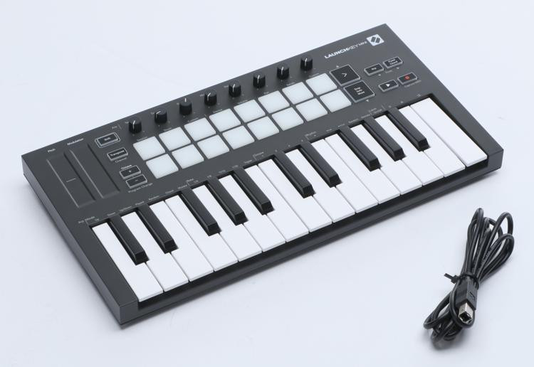 Novation Launchkey Mini MK3 25key Keyboard Controller Reviews Sweetwater