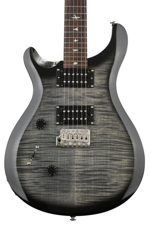 PRS SE Custom 24 Left-handed Electric Guitar - Charcoal Burst