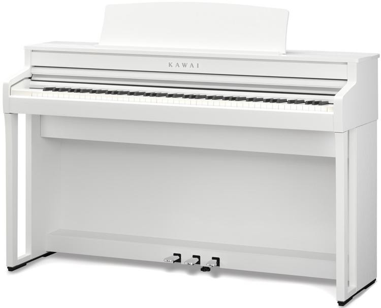 Kawai CA59 Digital Home Piano Satin White Sweetwater