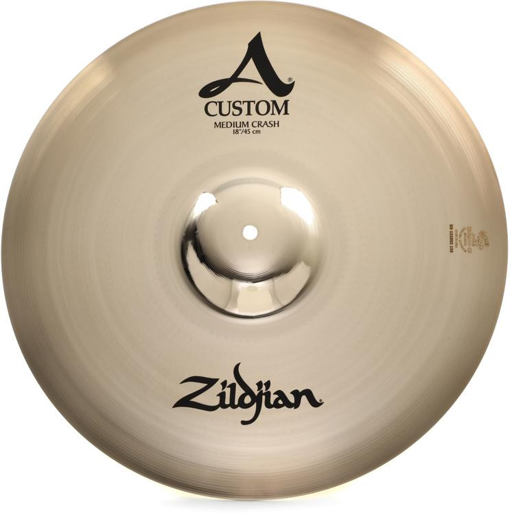 Zildjian 18英寸的一个自定义中崩溃铙钹图像1