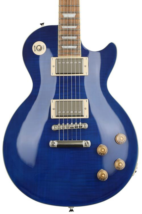 Epiphone Les Paul Tribute Plus - Midnight Sapphire | Sweetwater