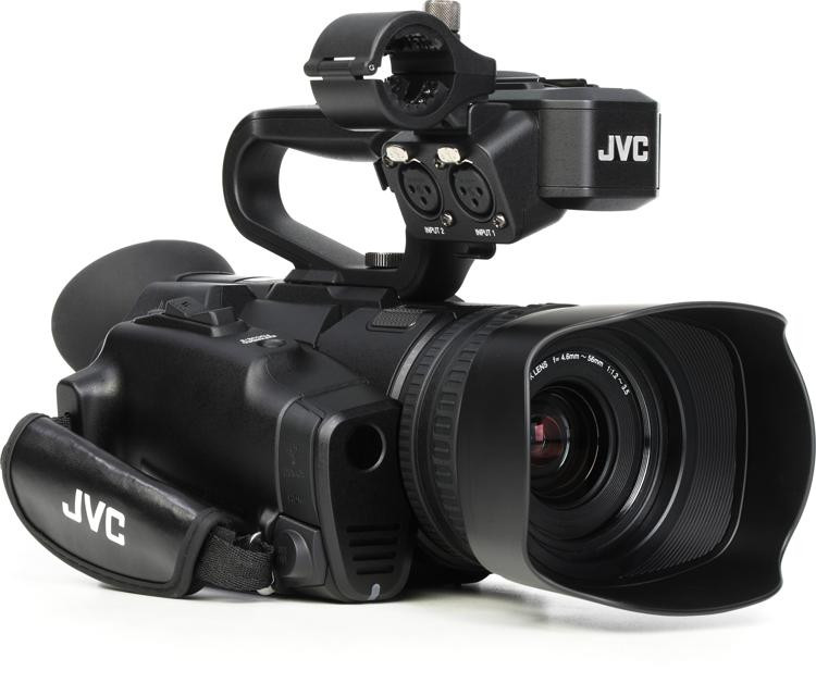 JVC GYHM250U 4K Cam Handheld Camcorder with 12x Lens Sweetwater