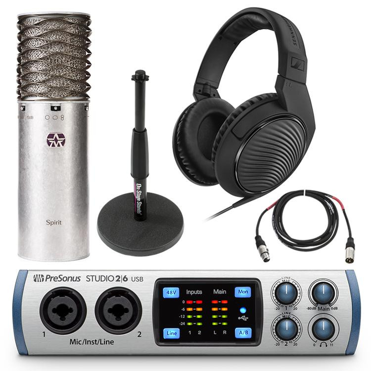 Aston Microphones Spirit and Studio26 Recording Package Sweetwater