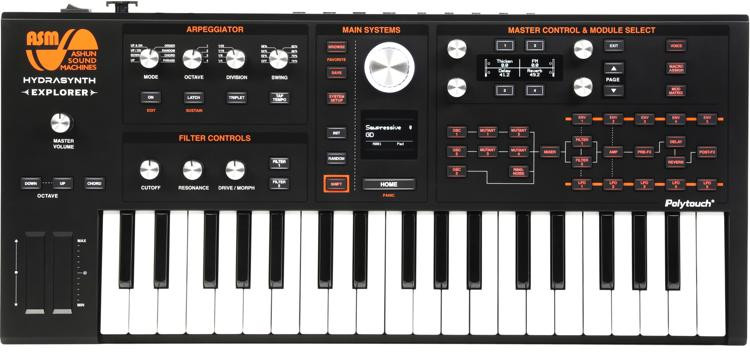 ASM Hydrasynth Explorer便携式复调波变形合成器图像1