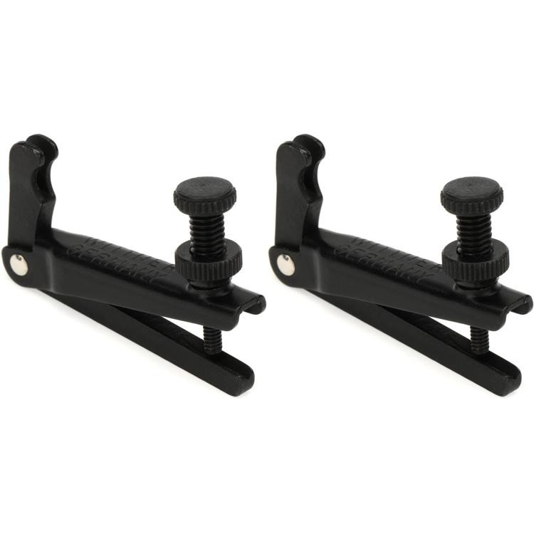 Wittner Stable-style Fine Tuner for 15-inch+ Viola (2-Pack) - Black ...