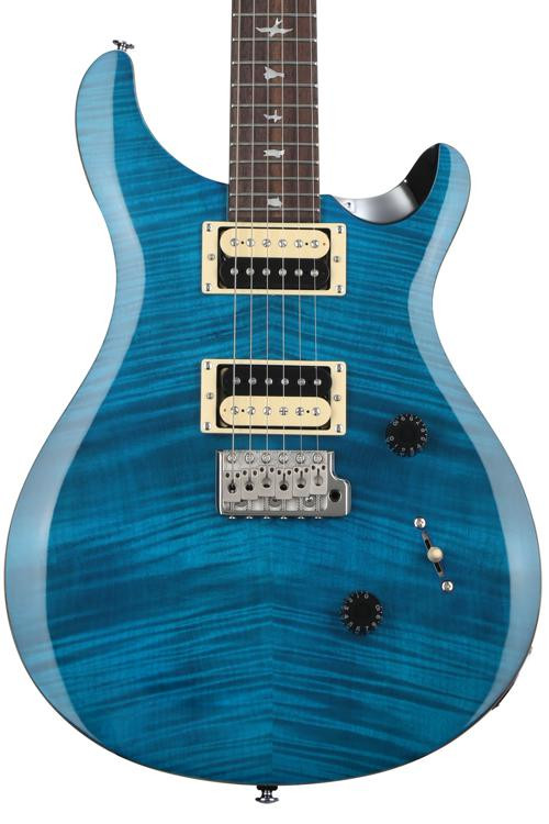 PRS SE Custom 24 Electric Guitar - Sapphire | Sweetwater