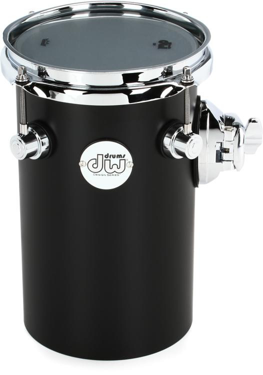 DW Design Series Rata Tom 10 x 6 inch Black Satin Sweetwater