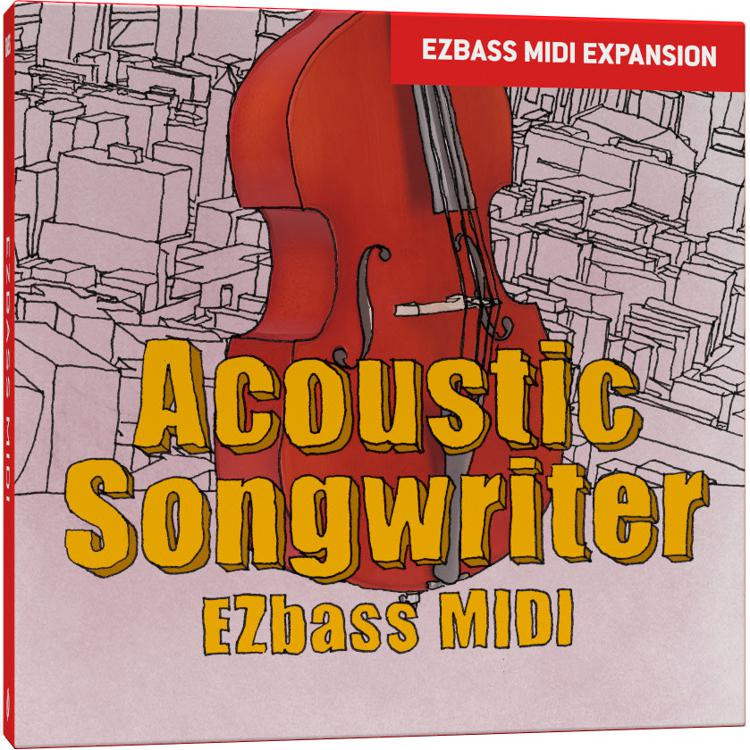 Toontrack Acoustic Songwriter EZbass MIDI Pack Sweetwater
