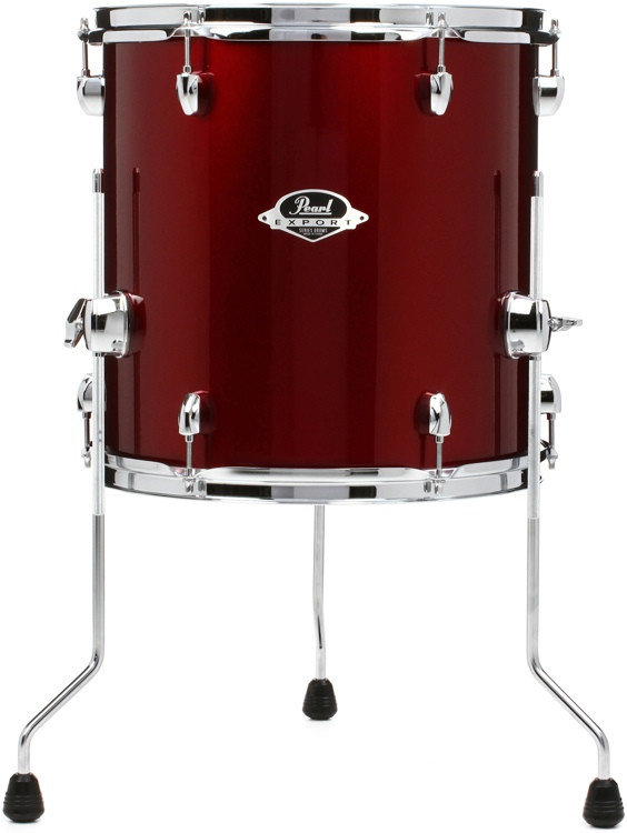 Pearl Export EXX Floor Tom 14"x14" Wine Red Sweetwater