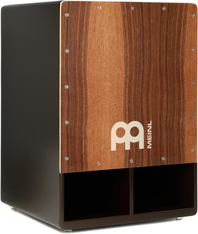 Meinl Percussion Jumbo Bass Subwoofer Cajon Walnut Frontplate